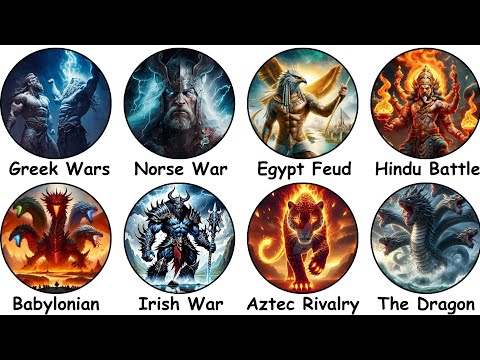 Every War Between Gods Explained in 20 Minutes
