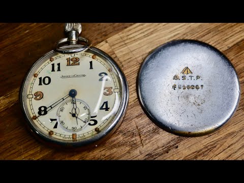 WORLD WAR 2 pocket watch - jaeger lecoultre restoration - MILITARY ISSUE