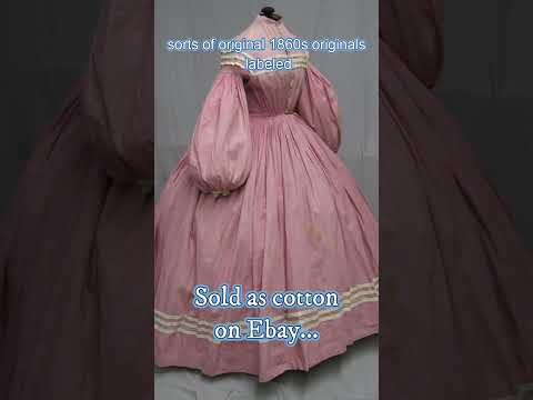 1860s Black Silk Bodice with Six Darts (Extant Analysis)