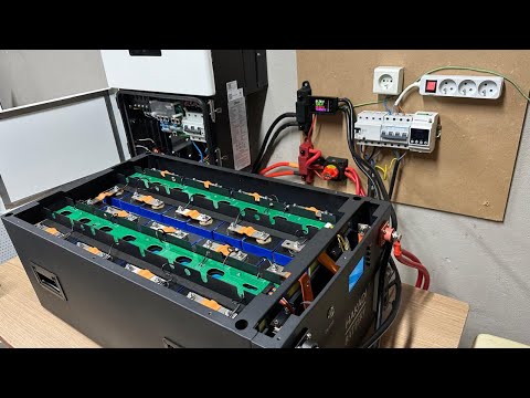 how to install 20kW 3 phase inverter home solar energy storage system, Complete installation, Deye