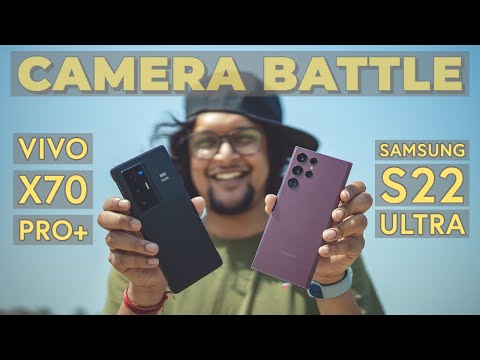 Samsung S22 Ultra vs Vivo X70 Pro plus Camera Comparison and Review | Low Light test