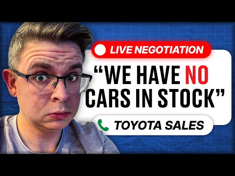 This Toyota Salesman LIED to Justify An Extra $5000 | Live Car Negotiation (Car Purchased)