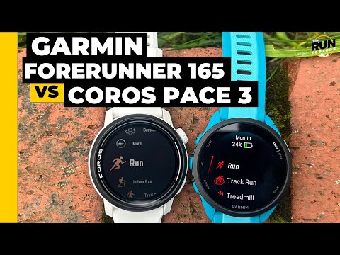 Garmin Forerunner 165 vs Coros Pace 3: Best value running watches compared