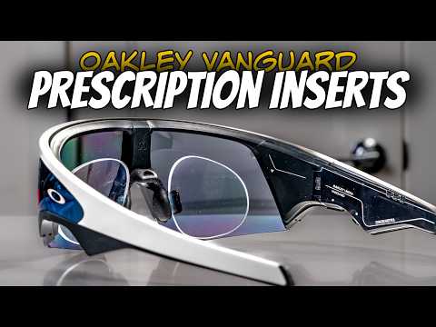 Finally! Prescription Lens Inserts for Your Oakley Meta Vanguards!