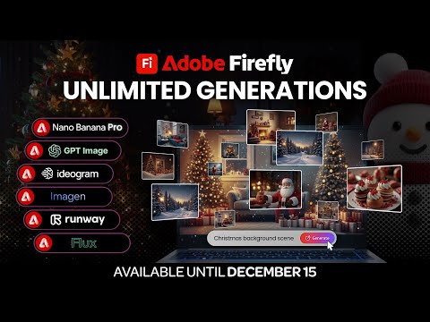 UNLIMITED Generations Available on Adobe Firefly (No Credits Needed!)