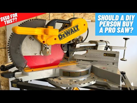 The Best Miter Saw I've Used || DeWALT DWS780 and DWX726 Roller Stand || Review and Calibration