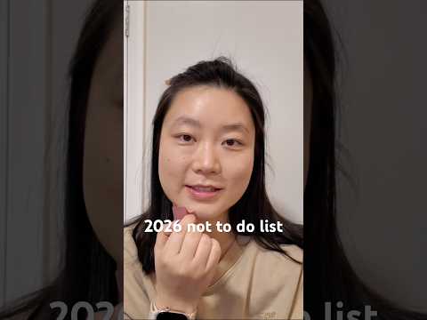 2026 not to do anymore #life