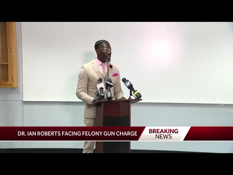 Dr. Ian Roberts facing federal firearms charge
