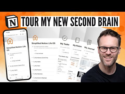 My Simplified Notion Life OS 2024: New Second Brain Tour!