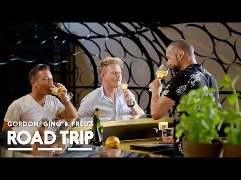 Fred Serves Up Some French Wine | Gordon, Gino and Fred: Road Trip