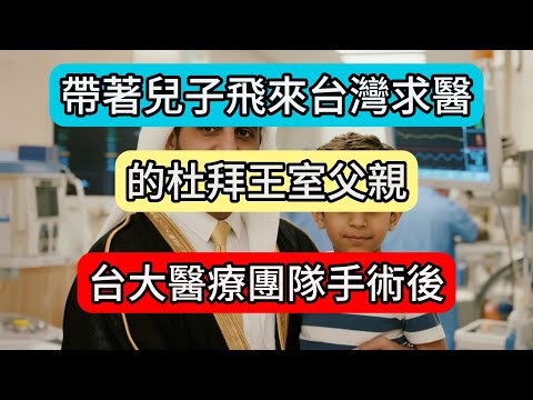 「帶著兒子飛來台灣求醫的杜拜王室父親」所有醫院都宣告無望的阿拉伯男孩,台大醫療團隊手術後竟然站起來了?