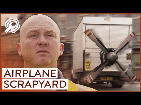Drew Pritchard Searches For Scrap Airplane Parts | Salvage Hunters