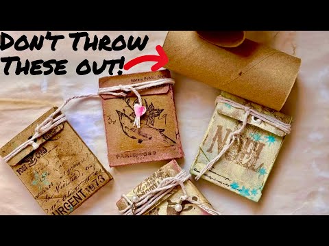 Let’s Turn Toilet Tubes into Vintage Look Mini Boxes | Easy Make