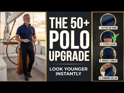 Stop Wearing "Dad Polos": The Ultimate Guide to Fit for Men Over 50