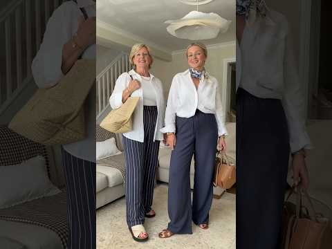 Styling linen outfits with my mum 🙌🏻 #springfashion #springoutfitideas