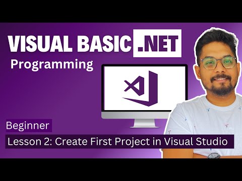 Create First VB.NET Project In Visual Studio 2022 | Create A Visual Basic Project | Windows Forms