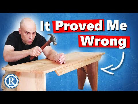 This "simple" bench humbled me.