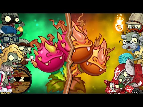 Какие зомби могут убить Драгон Брут без его размножения? Проверяю зомби из всех локаций. PvZ Дичь!