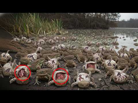 数百万只澳大利亚甘蔗蟾蜍被剖开腹部——背后的原因让科学家震惊