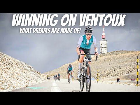I WON the MONT VENTOUX GRAN FONDO!!! // Race Tactic and Power Analysis