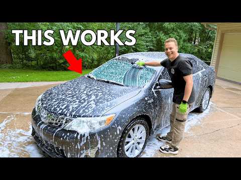 The Best Way to Wash Your Car at Home!