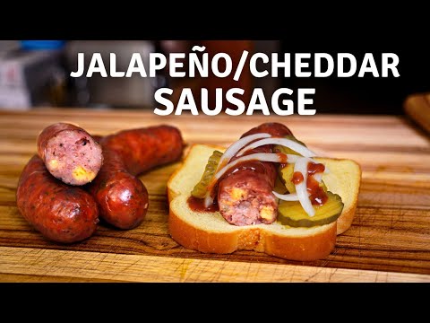 The BEGINNERS GUIDE For Jalapeno & Cheddar Sausage! | Knox Ave BBQ