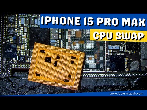 iPhone 15 Pro Max CPU Swap - Pro Data Recovery for when another shop MESSES UP