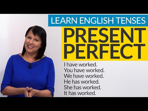 Learn English Tenses: PRESENT PERFECT