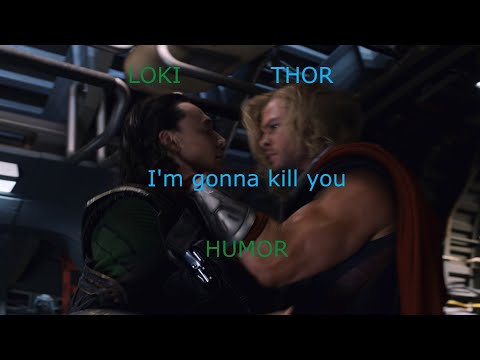 Thor and Loki annoying the crap outta each other for 10 minutes