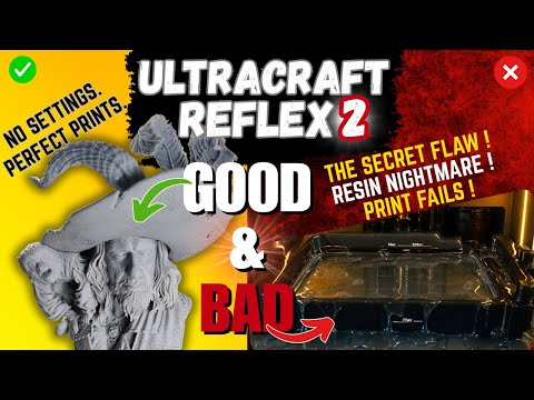 Ultracraft REFLEX 2 I Wanted to LOVE This Printer BUT.. 
