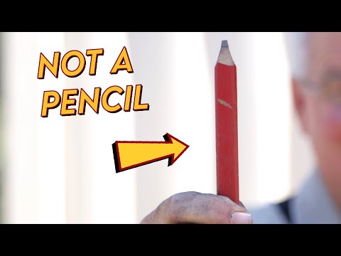 Why are Carpenter Pencils Flat? + Pro Tips