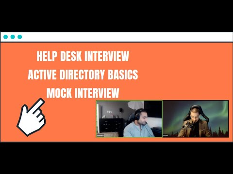 IT Support Interview: Active Directory Basics | Part 1