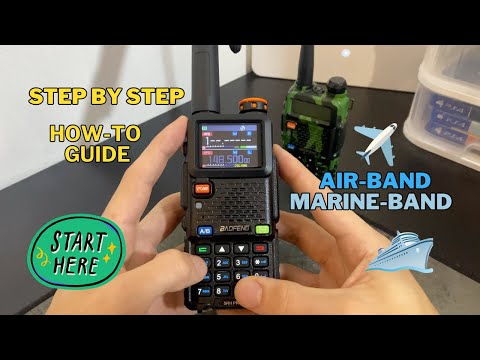 Baofeng UV-5R & UV-5RH Pro Setup & Beginner Guide