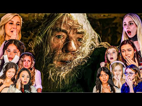 TOP FEMALE "Fly You Fools" Reactions! Lord of the Rings The Fellowship Movie Reaction