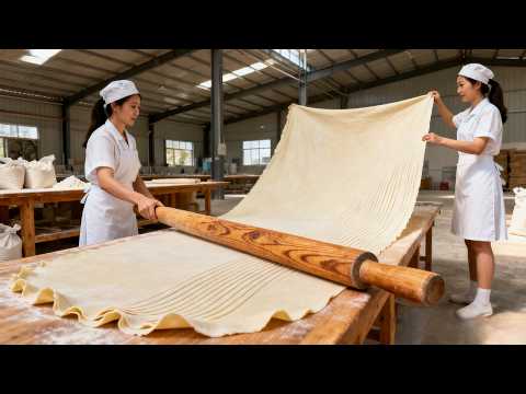 The Emperor's Noodles: 200-Year-Old Hand-Rolled Craftsmanship | 皇宫面条制作 | 中国传统美食
