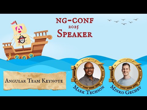 ng-conf 2025  LIVE Angular Team Keynote with Mark Thompson, Alex Rickabaugh, Minko Gechev