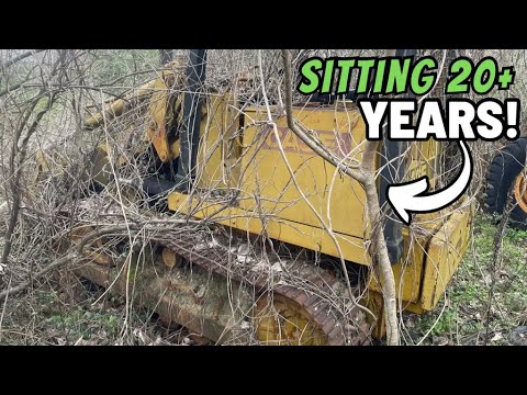 SAVING A NEGLECTED CASE BULLDOZER AFTER IT SAT RUSTING FOR OVER 20 YEARS!