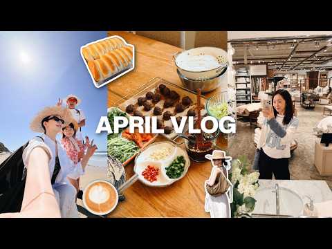 APRIL VLOG|Spring Break Stay-at-Home Daily Life|Refreshing Cold Rice Noodles|Super Popular Butter...