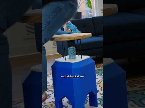 Recycle a can every time you sit down.