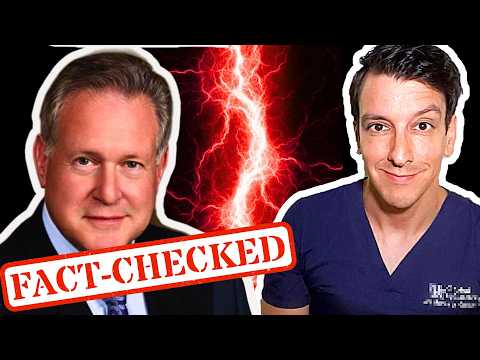 Dr Robert Lustig gets Fact-checked by MD PhD Doctor