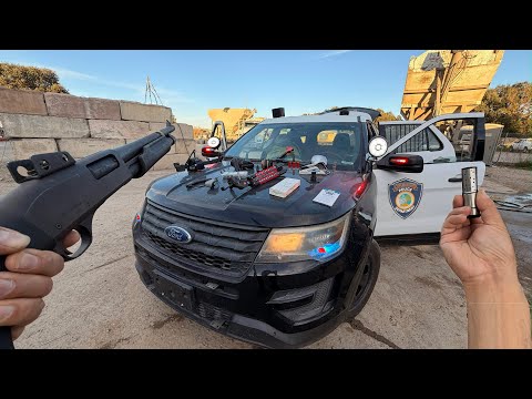 I Bought an Old Police Explorer SUV! Found SWAT BREACHING 12G ROUNDS!