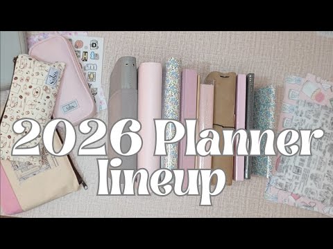 My 2026 Planner Lineup | All the Planners, Journals & Notebooks I’ll Use