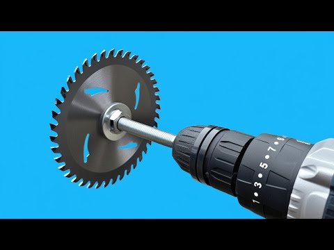 Turn Your Drill Into an Industrial Saw! The Secret Tool Billions Want to Learn