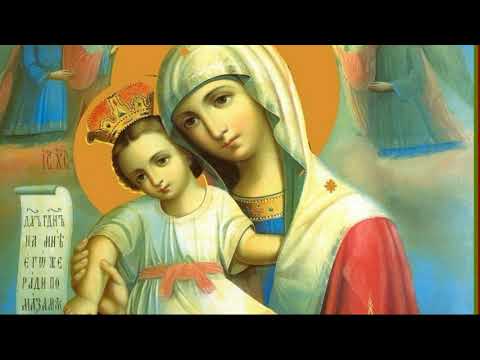 Царица небесная! Поёт монахиня, успокаивающая, духовная, православная песня.