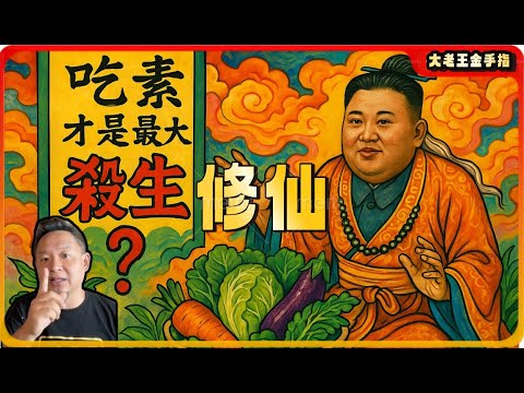 【老王来了｜修仙】颠覆三观！吃素才是最大“杀生”？修仙大师揭秘惊人真相！#玄学 #老王来了 #修仙 #修身 #修行