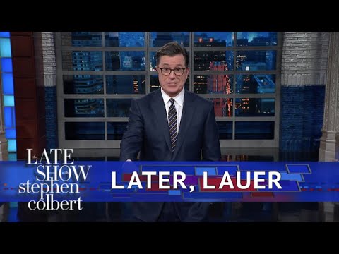 Why Matt Lauer Wasn't On 'Today' Today