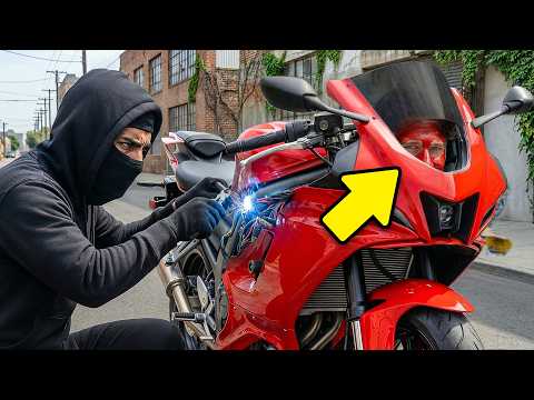 I Caught Motorcycle Thieves in 4K