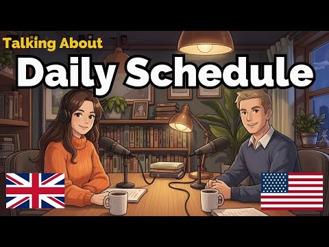 Talk About Your Daily Schedule in English | English Conversation Practice
