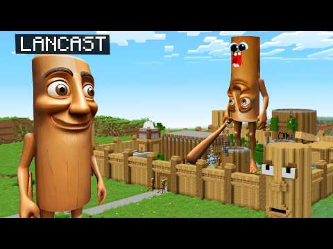 МИ СТАЛИ ТУН ТУН САУРАМИ і ВЛОМИЛИСЯ у ЇХНЄ СЕЛО в МАЙНКРАФТ !