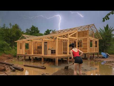 No One Believed a Young Woman Could Build a Self-Sufficient Dream Home | From Start to Finish